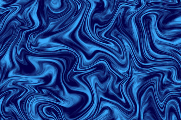 marmorblaue textur welle swirl muster abstract gradient marbled hintergrund - beryll mineral stock-fotos und bilder