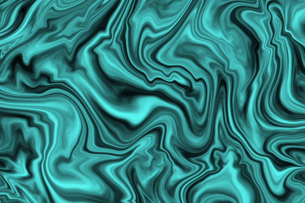 istock Marble Teal Light Blue Black Background Neon Mint Pearl Green Wave Pattern Abstract Gradient Ebru Marbled Texture 1152192940