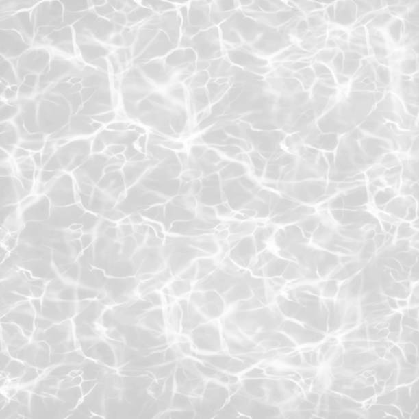 illustrations, cliparts, dessins animés et icônes de surface d’eau de piscine grise avec l’éblouissement du soleil et les vagues. illustration de fond vectoriel réaliste. fond tropical, élément de design tropical, concept d’été. - sea light water surface water form