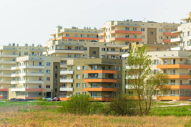 istock Modern residential district in the suburbs. 1152197941