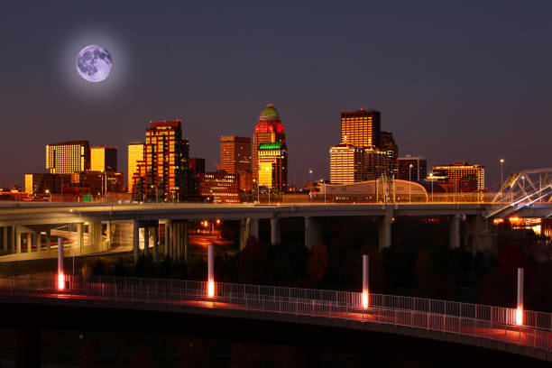 istock Rising moon above Louisville, Kentucky 1152209311
