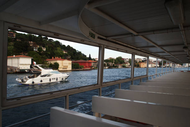 istock Bosphorus mansions from the passenger boat 1152212507