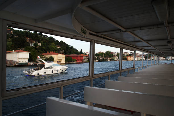 istock Bosphorus mansions from the passenger boat 1152212543