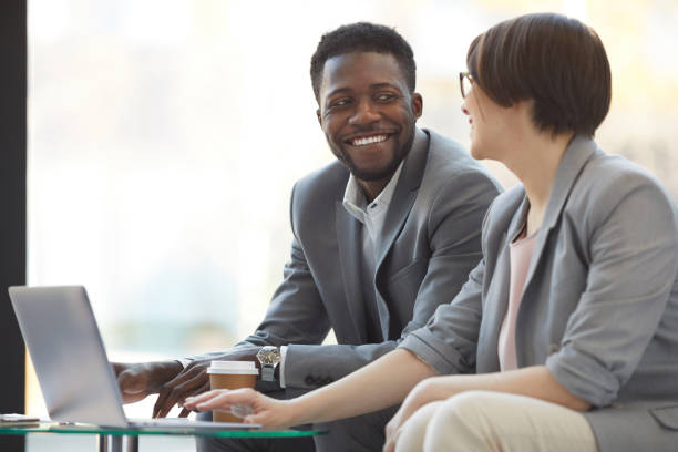 istock Positive creative business team at work 1152213479