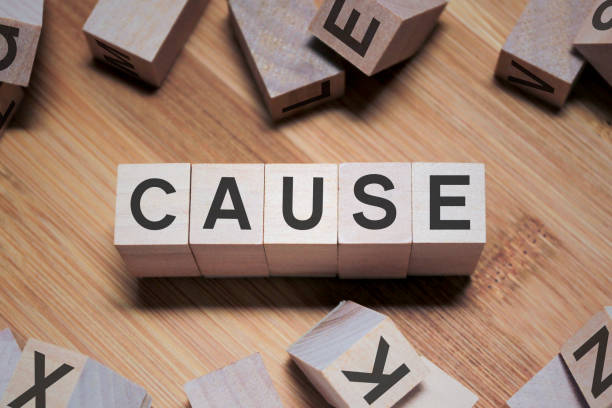 istock Cause Word In Wooden Cube 1152217156