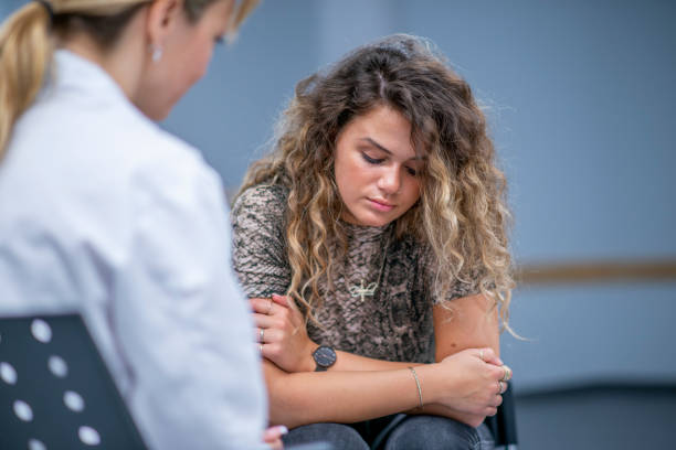 istock A young adult in therapy 1152218813