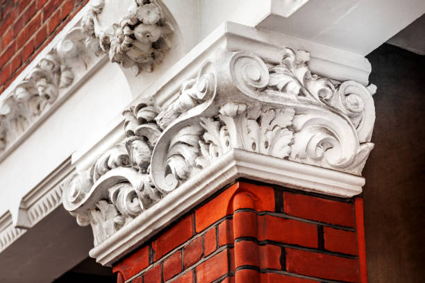 istock Decorative detail of a column 1152218871