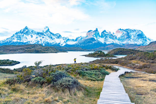 istock Torres del Paine National Park, Chile. (Torres del Paine National Park) 1152222519
