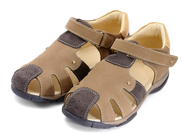 istock Children's pair of shoes 115222483