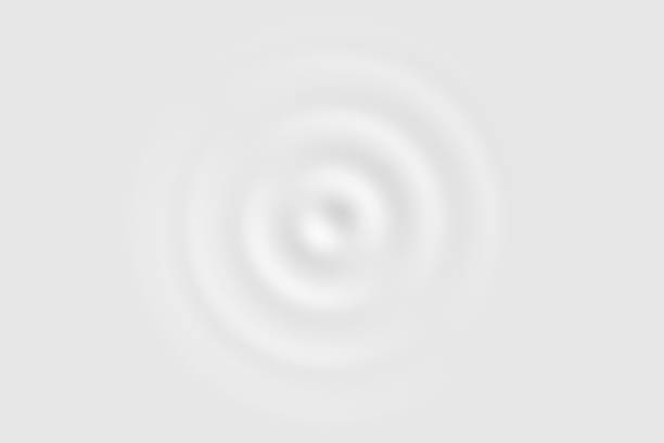 istock Top view of white water ring or white liquid surface, soft background texture 1152227905