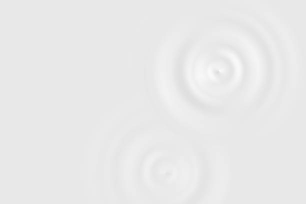 istock Top view of white water ring or white liquid surface, soft background texture 1152227915