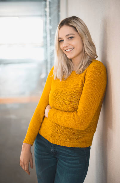 istock happy young blond woman 1152229798