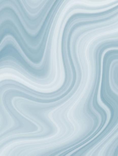 ilustrações de stock, clip art, desenhos animados e ícones de blue white pastel pearl waves design background. - mottled blue backgrounds softness