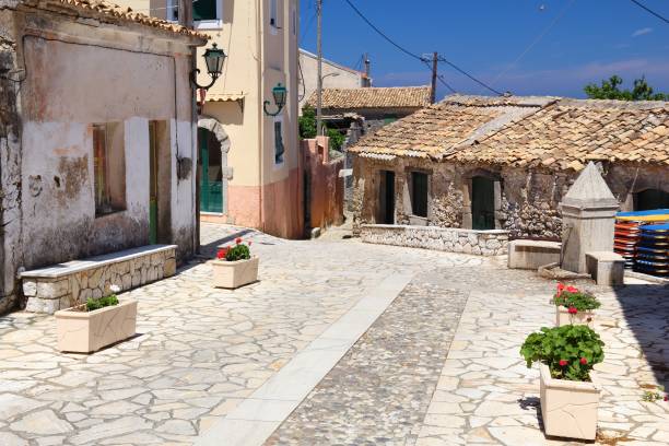istock Corfu island village 1152235470