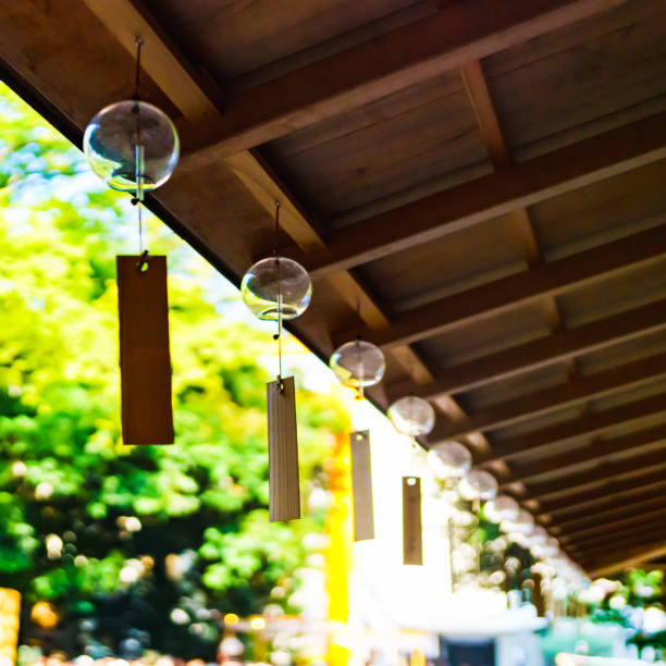istock Many japanese wind bells in summer 1152235633