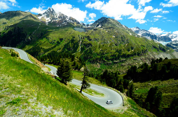 オーストリア、チロル、アルプス、kaunertal - kaunertal ストックフォトと画像