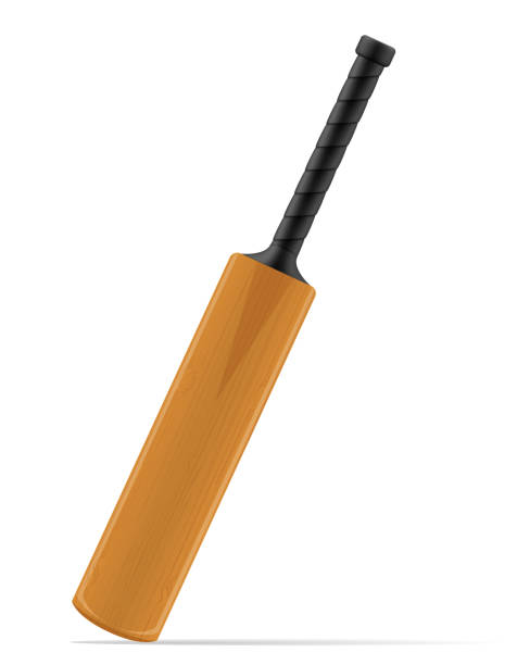 istock cricket bat for a sports game stock vector illustration 1152242911
