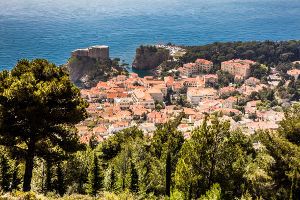 istock View of Dubrovnik city from Mount Srd walking trail 1152242998