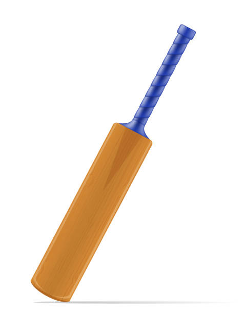 istock cricket bat for a sports game stock vector illustration 1152243029