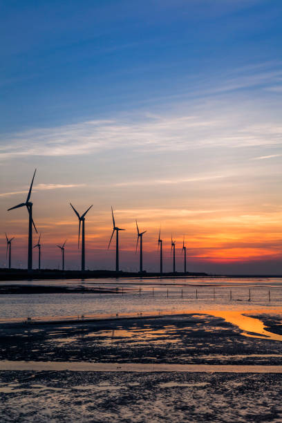 istock Gaomei wetlands landscape in Taichung Taiwan. 1152246021