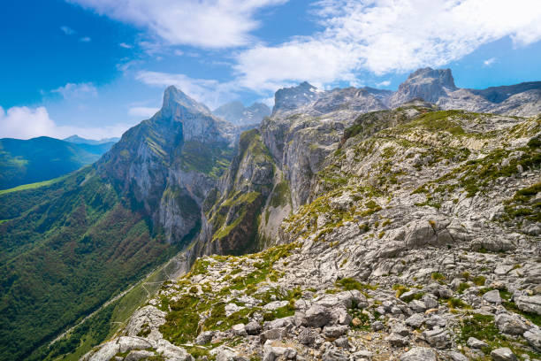 istock Source of mountains in Cantabria Spain 1152247106