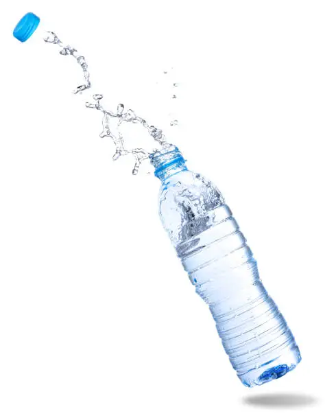 Photo of Water in bottle splashing