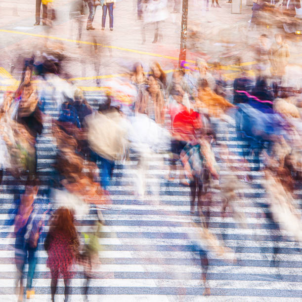istock Busy Tokyo street crossing 1152251424