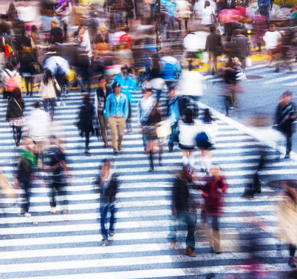 istock Busy Tokyo street crossing 1152251518