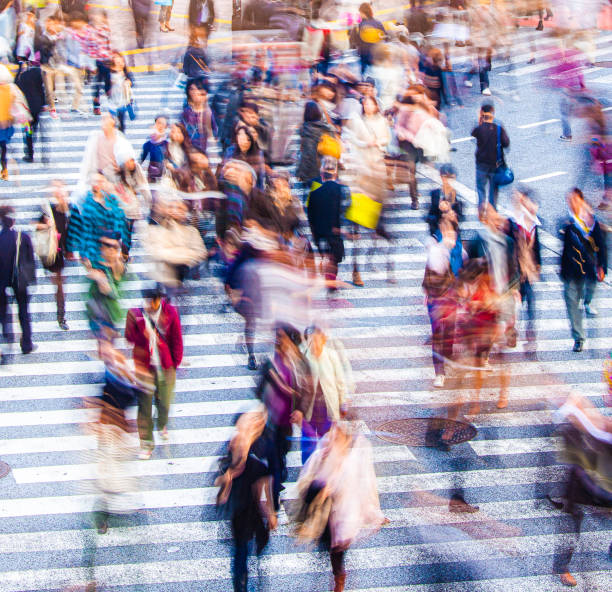 istock Busy Tokyo street crossing 1152252620