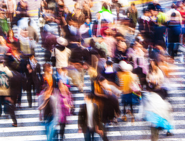 istock Busy Tokyo street crossing 1152252821