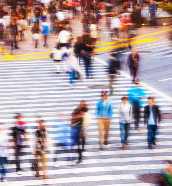 istock Busy Tokyo street crossing 1152253231