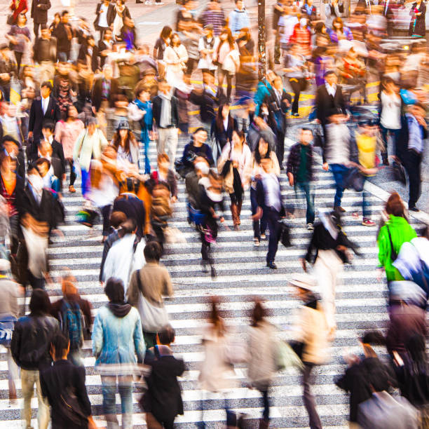 istock Busy Tokyo street crossing 1152253299