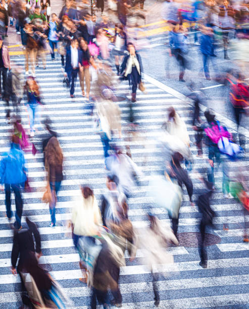 istock Busy Tokyo street crossing 1152253336