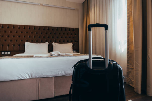 istock Luggage in the hotel room 1152253608