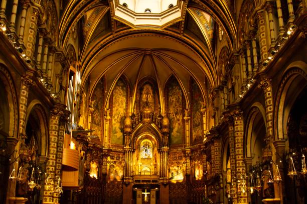 istock Montserrat Church 1152259223