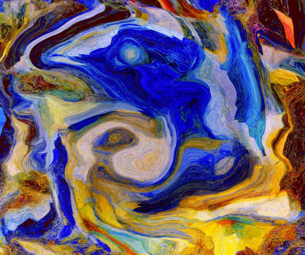 istock Abstract bright colorful background in Impressionism style 1152261018