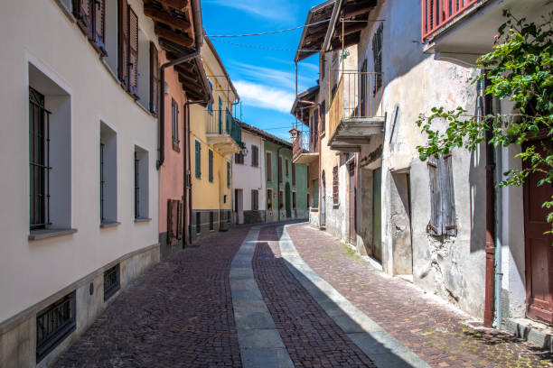 istock Streets of Serralunga in Italy 1152271942