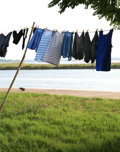 istock clothes hanging on the island 1152273317