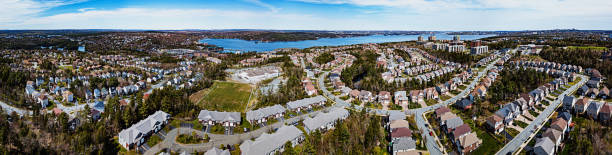 istock Suburban Aerial View 1152275684