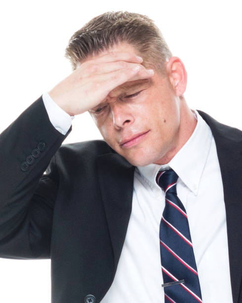istock Businessman had a headache 1152279765