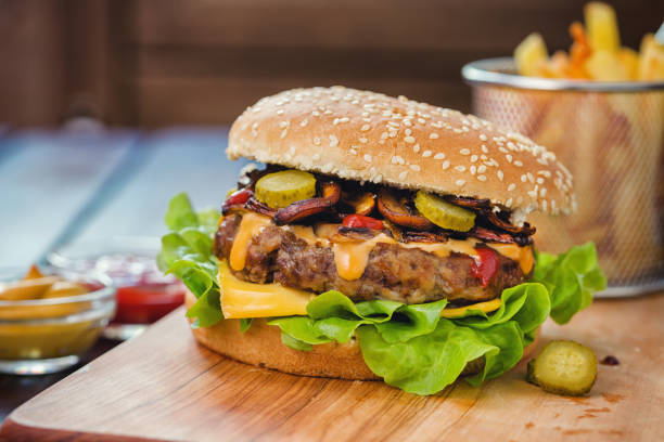 istock Burger for 4th of July 1152280621