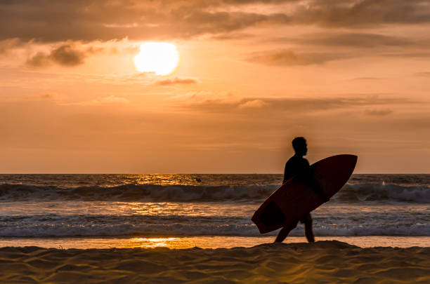 istock Beach landscape at sunrise. mountain ecuador 1152281078