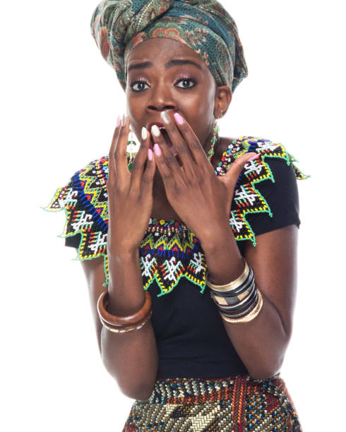 istock Profile view of African female 1152282764