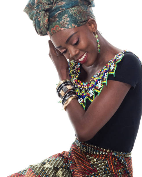 istock Profile view of African female 1152282847