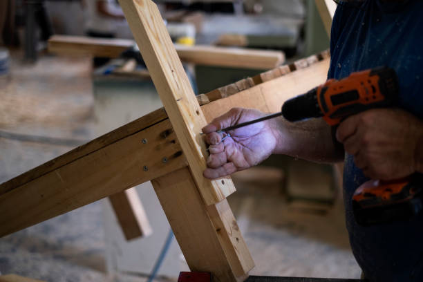 istock Carpenter's Atelier in a Busy Day. 1152285418