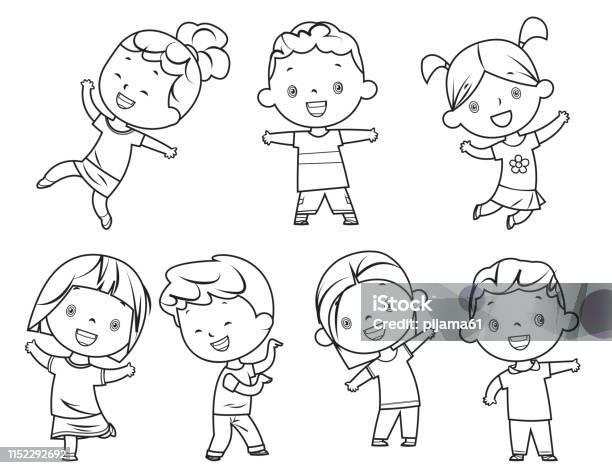 29,700+ Kids Coloring Stock Illustrations, Royalty-Free Vector Graphics &  Clip Art - iStock