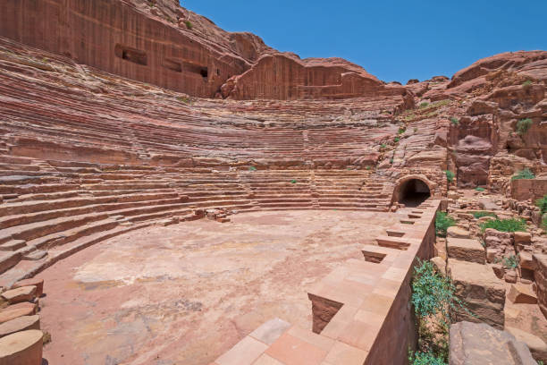 istock Ancient Roman Theater in Petra 1152293513