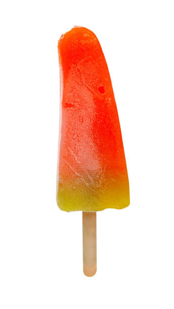 istock fresh popsicle like a watermelon slice on a white background with clipping path 1152317482