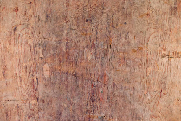 grunge старый деревянный текстурированный фон - knotted wood wood material striped стоковые фото и изображения