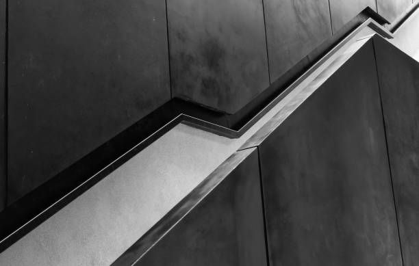 istock black modern design style stairs handrail 1152327214